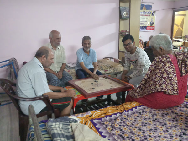 Service to Poor Old Age People